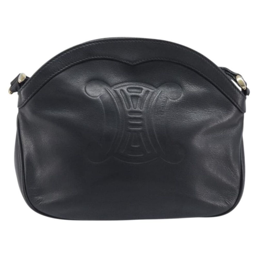 Gucci Shoulder Leather Black Leather Shoulder Bag Bag